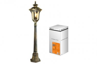 Фотография товара 'Tdm Светильник садово-парковый "Париж" 1 х 60 Вт, столб, H1150 мм, алюминий, Е27, SQ0330-2064'