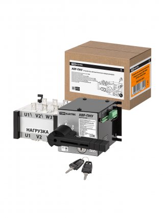 Фотография товара 'Tdm Устройство автоматического ввода резерва АВР-ПНУ 3П 40А 380В, SQ0743-0051'