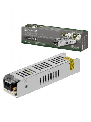 Фотография товара 'Tdm SQ0331-0557 Блок питания 60Вт-24В-IP20 для светодиодных лент и модулей'