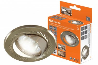 Фотография товара 'Tdm Светильник встраиваемый поворотный СВ 02-02 MR16 50Вт G5.3 SQ0359-0006'