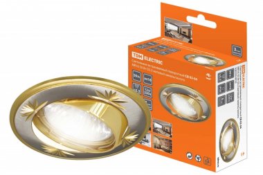 Фотография товара 'Tdm Светильник встраиваемый поворотный СВ 02-04 MR16 50Вт G5.3 SQ0359-0010'