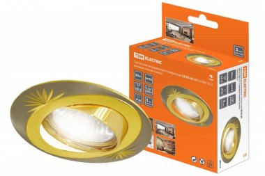 Фотография товара 'Tdm Светильник встраиваемый поворотный СВ 02-05 MR16 50Вт G5.3 матовый SQ0359-0013'