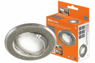 Фотография товара 'Tdm Светильник встраиваемый поворотный СВ 02-06 MR16 50Вт G5.3 SQ0359-0036'