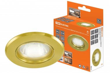 Фотография товара 'Tdm Светильник встраиваемый СВ 01-01 MR16 50Вт G5.3 SQ0359-0021'