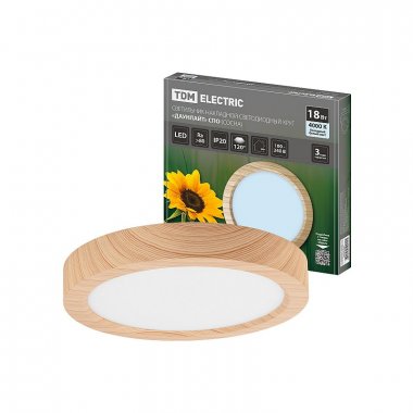 Фотография товара 'Tdm SQ0329-0442 Светильник накладной светодиодный круг "Даунлайт" СПО'