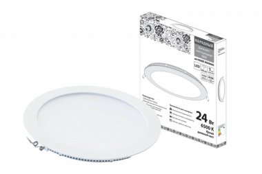 Фотография товара 'Tdm Светильник ультратонкий встраиваемый светодиодный "Даунлайт НАРОДНЫЙ" СВО 24 Вт 6500К SQ0329-0244'