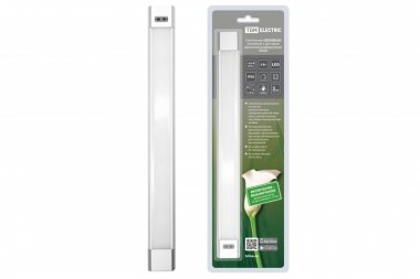 Фотография товара 'Tdm Светильник LED300х30 линейный, 5 Вт, 230 В, датчик движения, диммер, 4000К, SQ0329-3607'