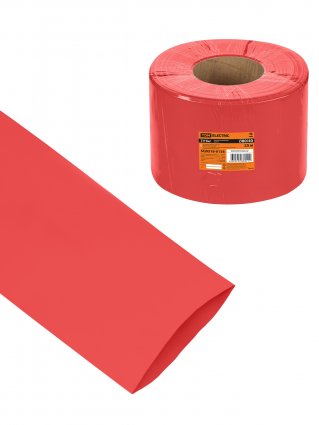 Фотография товара 'Tdm SQ0518-0138 Термоусаживаемая трубка ТУТнг 80/40 красная (25 м/ролл)'