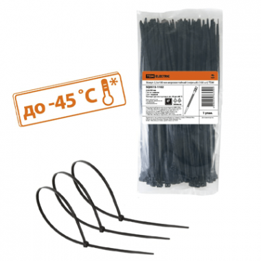 Фотография товара 'Tdm SQ0515-1114 Хомут 7,6х400 мм морозостойкий'