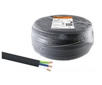 Фотография товара 'Tdm Кабель ВВГ-П нг(А)-LS 3х1,5 ок(N, PE)-0,66 ГОСТ SQ0117-0091'