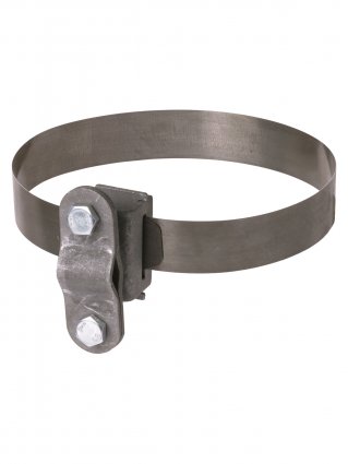 Фотография товара 'Tdm Держатель хомут ?10-250 мм нержавеющая сталь, для прута ?6-10 мм, SQ2402-3188'