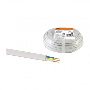 Фотография товара 'Tdm Шнур ШВВП 3х0,75 ГОСТ SQ0120-0022'