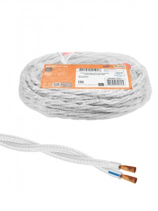 Фотография товара 'Tdm SQ2801-0301 Ретро провод "Эко" 2х1,5 витой ГОСТ'