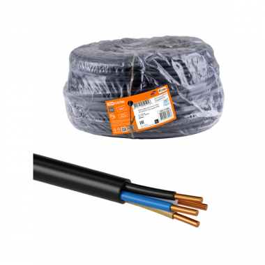 Фотография товара 'Tdm SQ0117-0524 Кабель ВВГнг(А)-FRLSLTx 4х1,5 ок(N)-0,66 ГОСТ'