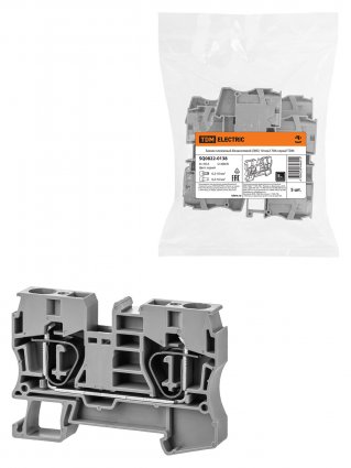 Фотография товара 'Tdm Зажим клеммный безвинтовой (ЗКБ) 10мм2 70А, SQ0822-0138'