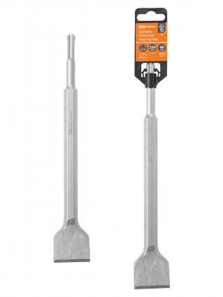 Фотография товара 'Tdm SQ1095-0104 Зубило плоское изогнутое 40×250 мм, SDS-Plus'