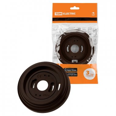 Фотография товара 'Tdm SQ1820-1489 Рамка 1-но постовая коричневая «Виви»'