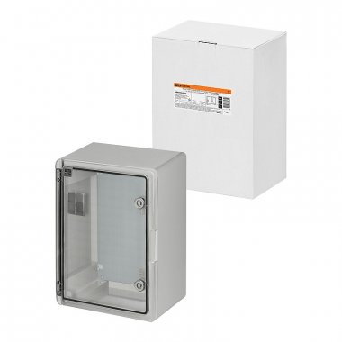 Фотография товара 'Tdm SQ0933-0223 Бокс пластиковый ЩМП-0-4, прозр. крышка, ABS, IP65, от -45 до +75 °С'