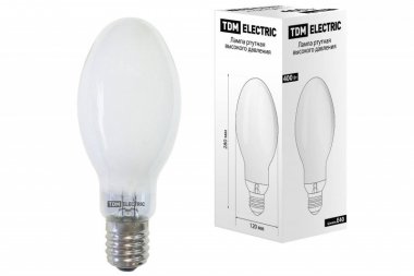 Фотография товара 'Tdm Лампа ртутная высокого давления ДРЛ 400 Вт Е40 SQ0325-0010'