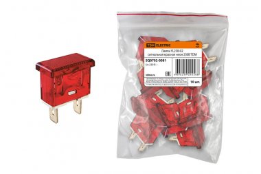 Фотография товара 'Tdm Лампа YL238-02 сигнальная неон 230В SQ0702-0081'