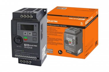 Фотография товара 'Tdm Преобразователь частоты ПЧ-02T20 380В 2,2кВт SQ0749-0006'