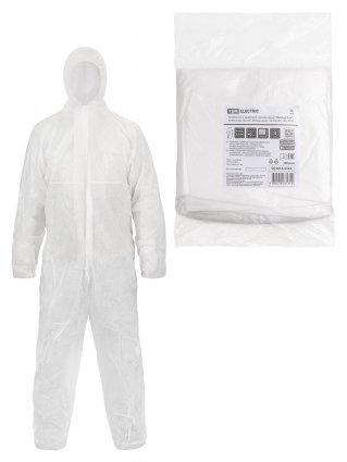 Фотография товара 'Tdm Комбинезон защитный одноразовый "Каспер Р40", на молнии, 40 г/м2, SQ1016-0322'