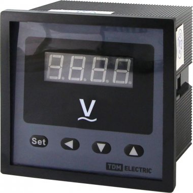 Фотография товара 'Tdm Цифровой вольтметр ЦП-В96 0-9999В-0,5-Р SQ1102-0527'