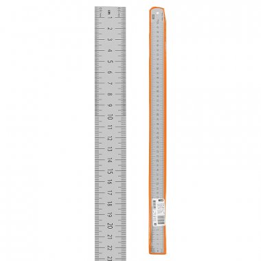 Фотография товара 'Tdm SQ1018-0504 Линейка измерительная металлическая 50 см "Рубин"'