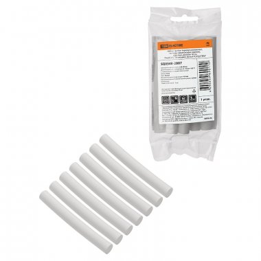 Фотография товара 'Tdm SQ0548-2807 Набор трубок термоусаживаемых, клеевых "Моноцвет, белый 9,5/3,0'