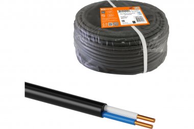 Фотография товара 'Tdm SQ0117-0445 Кабель ВВГнг(А)-LS 2х1,5 ок(N)-0,66 ГОСТ'