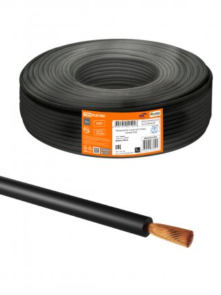 Фотография товара 'Tdm Провод ПуГВ 1х10,0 ГОСТ (100м), SQ0124-1554'