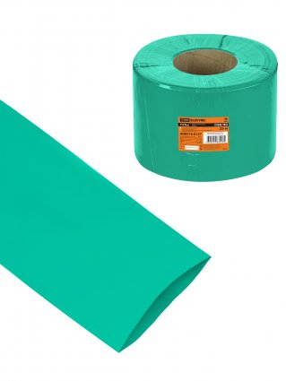 Фотография товара 'Tdm SQ0518-0137 Термоусаживаемая трубка ТУТнг 80/40 зеленая (25 м/ролл)'