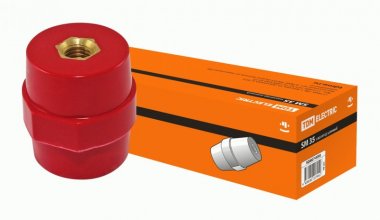 Фотография товара 'Tdm Изолятор SM25 силовой Н25хD27хМ8мм SQ0807-0043'