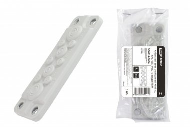 Фотография товара 'Tdm Кабельный ввод мембранный КВМ-10, RAL7035, IP65, 10 вводов SQ0814-0006'