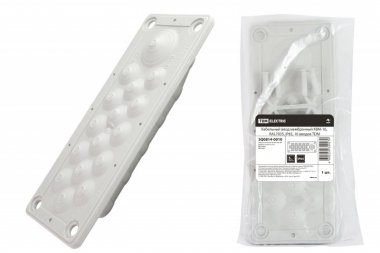 Фотография товара 'Tdm Кабельный ввод мембранный КВМ-16, RAL7035, IP65, 16 вводов SQ0814-0010'