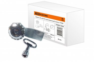 Фотография товара 'Tdm Замок 20-20/50 (трехгранный ключ) SQ0825-0009'