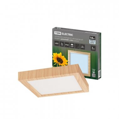 Фотография товара 'Tdm SQ0329-0448 Светильник накладной светодиодный квадрат "Даунлайт" СПО'