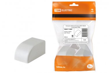Фотография товара 'Tdm Заглушка кабельной трассы КМЗ 100x40 SQ0411-0087'