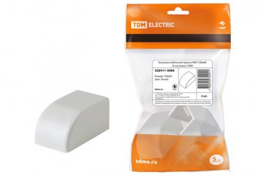 Фотография товара 'Tdm Заглушка кабельной трассы КМЗ 100x60 SQ0411-0088'