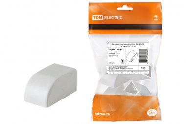 Фотография товара 'Tdm Заглушка кабельной трассы КМЗ 25х16 SQ0411-0083'