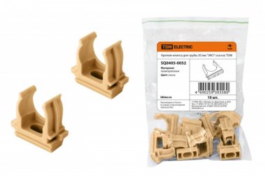 Фотография товара 'Tdm Крепеж-клипса для трубы 20 мм SQ0405-0052'