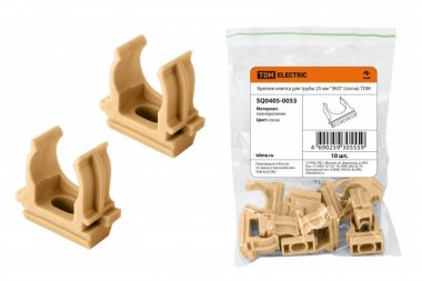 Фотография товара 'Tdm Крепеж-клипса для трубы 25 мм SQ0405-0053'