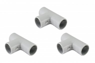 Фотография товара 'Tdm Тройник соединительный для трубы 16 мм SQ0405-0021'