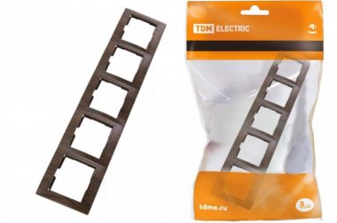 Фотография товара 'Tdm Рамка 5 постовая горизонтальная'