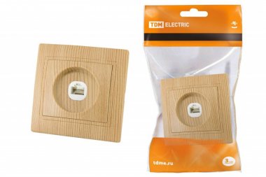 Фотография товара 'Tdm Розетка телефонная RJ11'