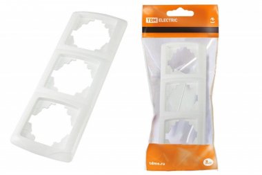 Фотография товара 'Tdm Рамка 3-х постовая вертикальная "Онега" SQ1805-0028'