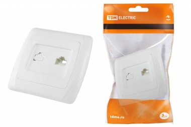 Фотография товара 'Tdm Розетка компьютерная RJ45 "Онега" SQ1805-0022'