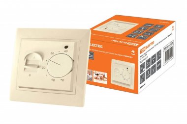 Фотография товара 'Tdm Термостат для теплых полов ТТП 16А 250В с датчиком "Таймыр" SQ1814-0131'