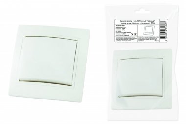 Фотография товара 'Tdm Выключатель 1 клавишный 10А'
