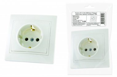Фотография товара 'Tdm Розетка 2П+З 16А 250В'